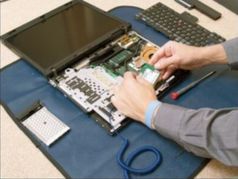 fixing laptop